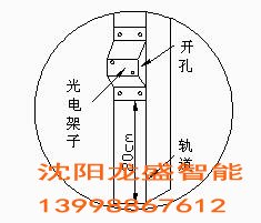 快速门光电的安装