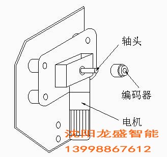 快速门安装电机安装